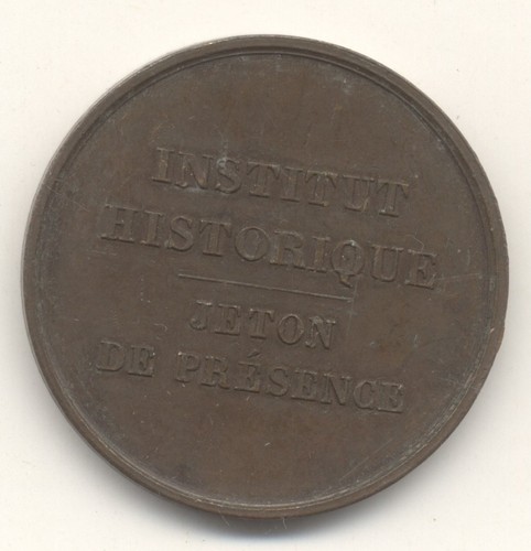 Institut historique jeton - institut, de