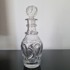 Carafe Baccarat 1830 Cristal Modèle Torsadé Lorgnettes Epoque Restauration XIXè 