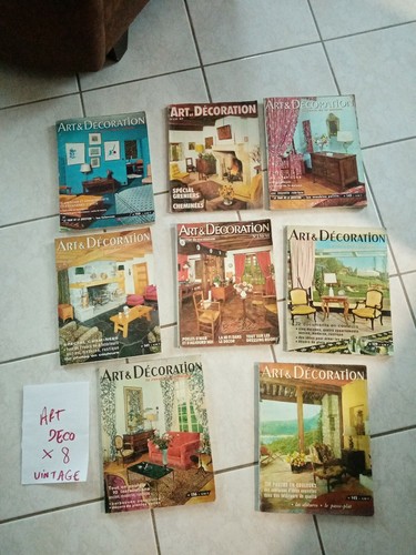 Lot magazines ancien art et - magazines,