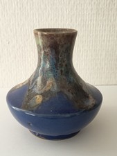 VASE  EN GRES ROUGE  1930 FOND