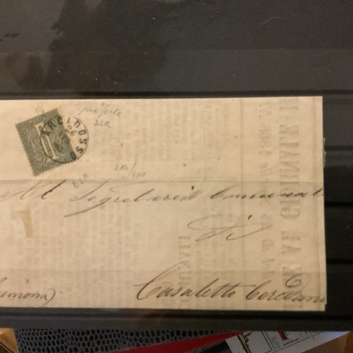 1868 regno busta affrancatura - 1868,