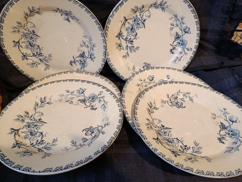 Lot assiettes anciennes - de,