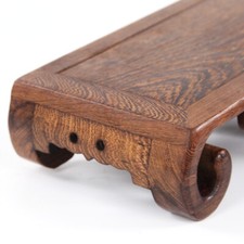 Bois présentoir rectangle - en,