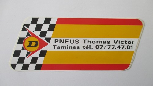 Sticker vintage pneus - sticker,