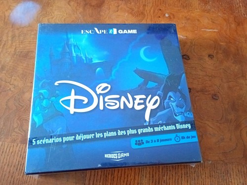 Escape game disney jeu - disney,
