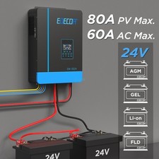 EDECOA Hybride Onduleur 24V