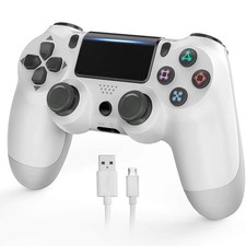 Manette PS4 Blanc Sixaxis Sans