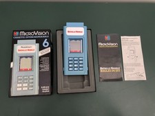 RARE Jeu MIcrovision 6 Bataille navale testé fonctionnel en boite + notice