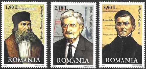 Timbres personnages roumanie - timbres,