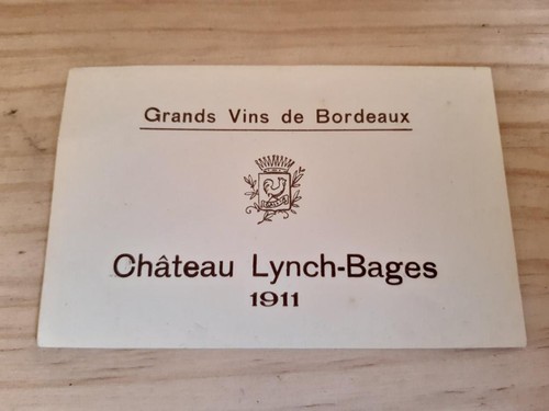 étiquette vin ancienne
