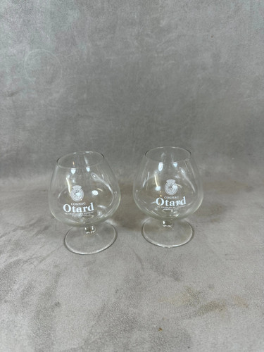 Lot verres cognac en - de, 2