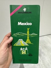 MICHELIN MEXICO 1990 Guide Touristique 1st Édition Anglais