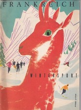 SPORTS D'HIVER CLUSAZ GETS Mont Blanc etc France ancien prospectus de voyage ...