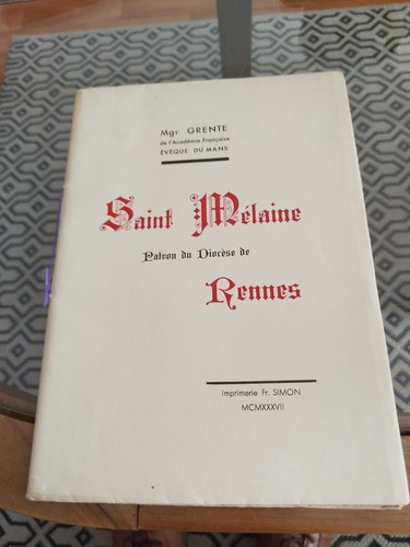Saint melaine patron diocèse - saint,