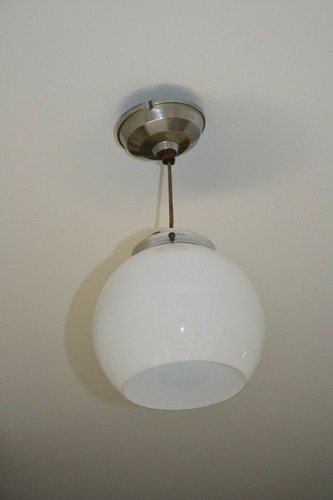 Ancien lustre suspension - suspension, boule
