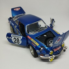 Alpine A110 1600S Rally Monte Carlo 1971 - Burago 1/16 Scale 3301 - 1:16