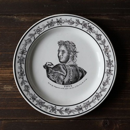 Assiette ancienne faience - ancienne,