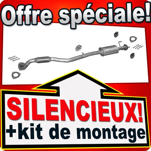 Silencieux avant pour opel - avant,