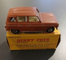 DINKY TOYS JOUET  RENAULT R 4 L -  ORIGINAL - JOUET ANCIEN