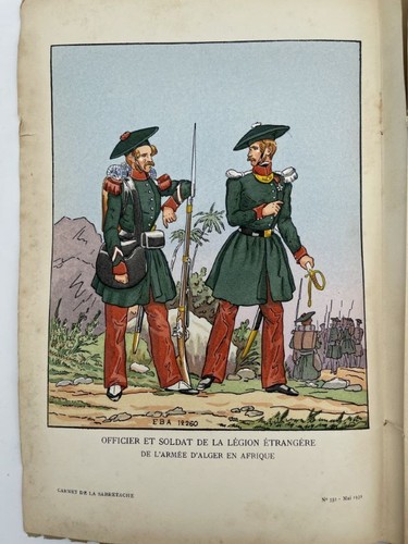 Carnet sabretache - de, la