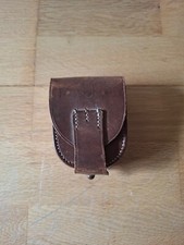 Etui cuir boussole français FR WW2 Guerre 39-45 - Soldat Équipement Carte
