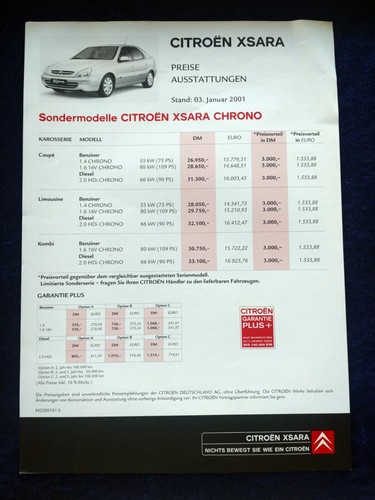 Citroen xsara chrone price - citroen,