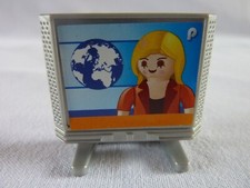 PLAYMOBIL  TELEVISEUR ACCESSOIRE MASION SALON CHAMBRE