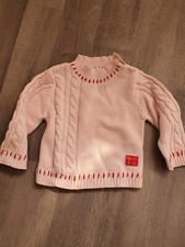 Pull rose Tex bébé fille 12 mois