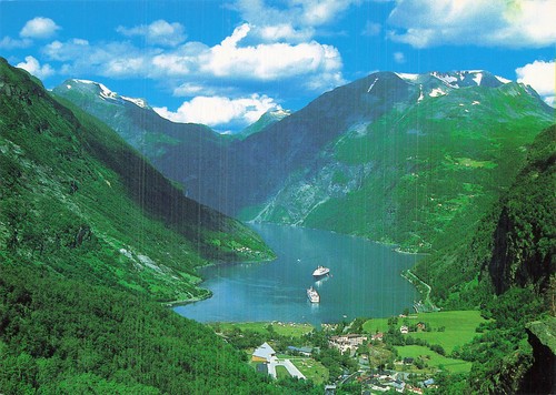 Norvege geiranger fjord - geiranger,