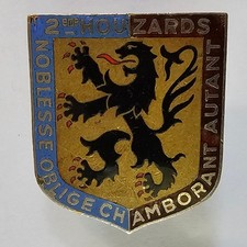 2° Régiment de Hussards Insigne Drago Paris H 613