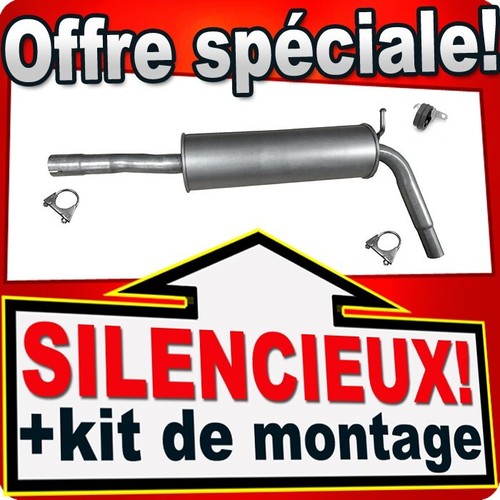 Silencieux intermédiaire pour - intermédiaire,