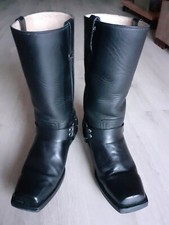 BIKER BOOTS VINTAGE ORIGINAL GO WEST US CAVALERY