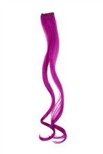 1 Extension Clip Mèches Ondulées Violet YZF-P1C18-TF2405 45cm Extensions Cheveux