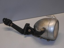 -ANCIEN PHARE VELO/MOTO avec bras fixation métal peint pas de marque visible   D