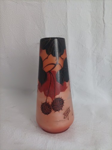 Ancien vase pâte verre - ancien,