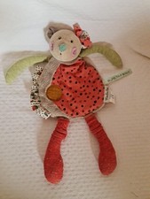 Doudou plat souris LES JOLIS TROP BEAUX MOULIN ROTY TBE 