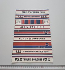 Stickers Kop Boulogne Paris ultra supporter foot écharpe tribune PSG boys kob sg