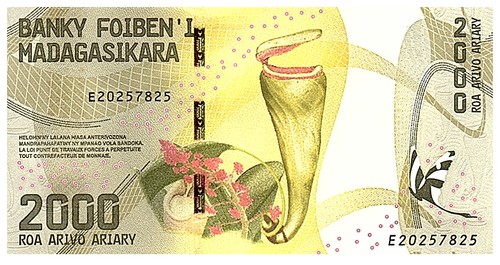 Madagascar 2000 ariary - 2000,