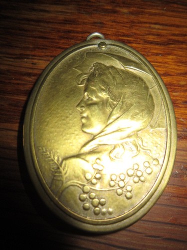 Pendentif miroir oval - pendentif,