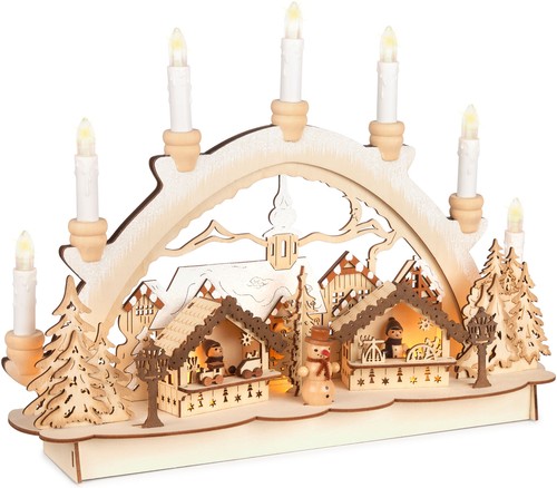 Arche lumineuse noël à - lumineuse,