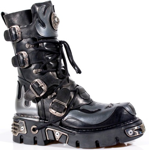 New rock punk gothic bottes - gothic,