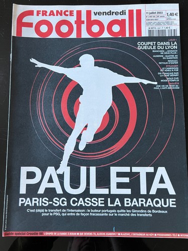 France football 07 2003 - france, du