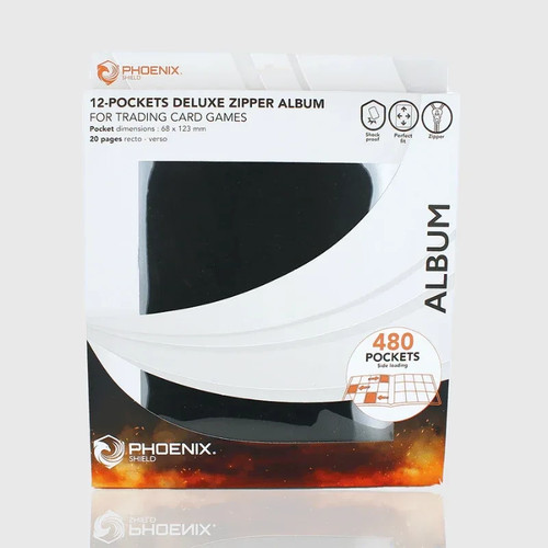 Classeur 480 cartes zip - , 12