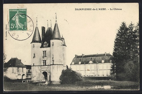 Cpa dampierre aube le - dampierre-de-l´aube,,