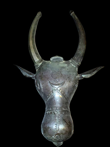 Masque bronze indien - en,