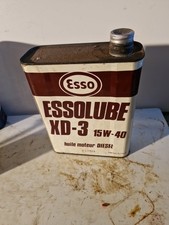 rare bidon huile essolube xd3