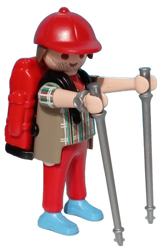 Playmobil figurine randonneur - playmobil,