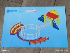 PLAYMOBIL MANUEL D'INSTRUCTIONS MANUELLES CIRQUE MONTAGE COMPLET REF 4061