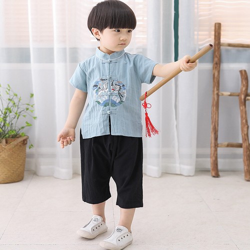 2pcs chinois ancien hanfu - 2pcs,
