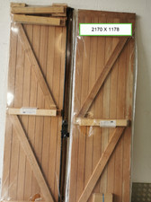 Volet battant en boix exotique